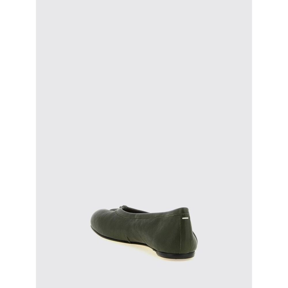 Maison Margiela Women Maison Margiela Tabi Split-Toe Lambskin Ballet Flats - Picture 3 of 4